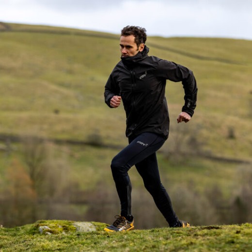 Czarna Wodoodporna Kurtka Męska Inov-8 Stormshell