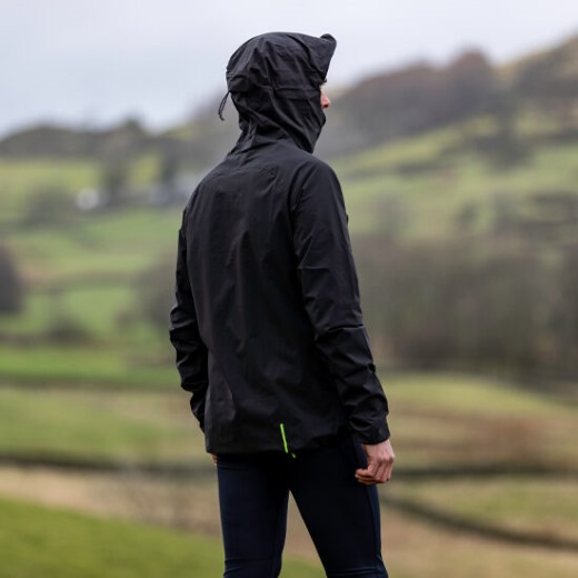 Czarna Wodoodporna Kurtka Męska Inov-8 Stormshell
