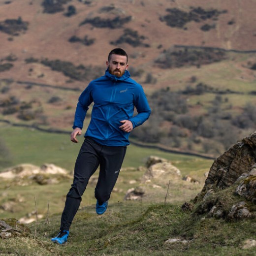 Inov-8 Niebieska Kurtka Przeciwdeszczowa Stormshell Męska